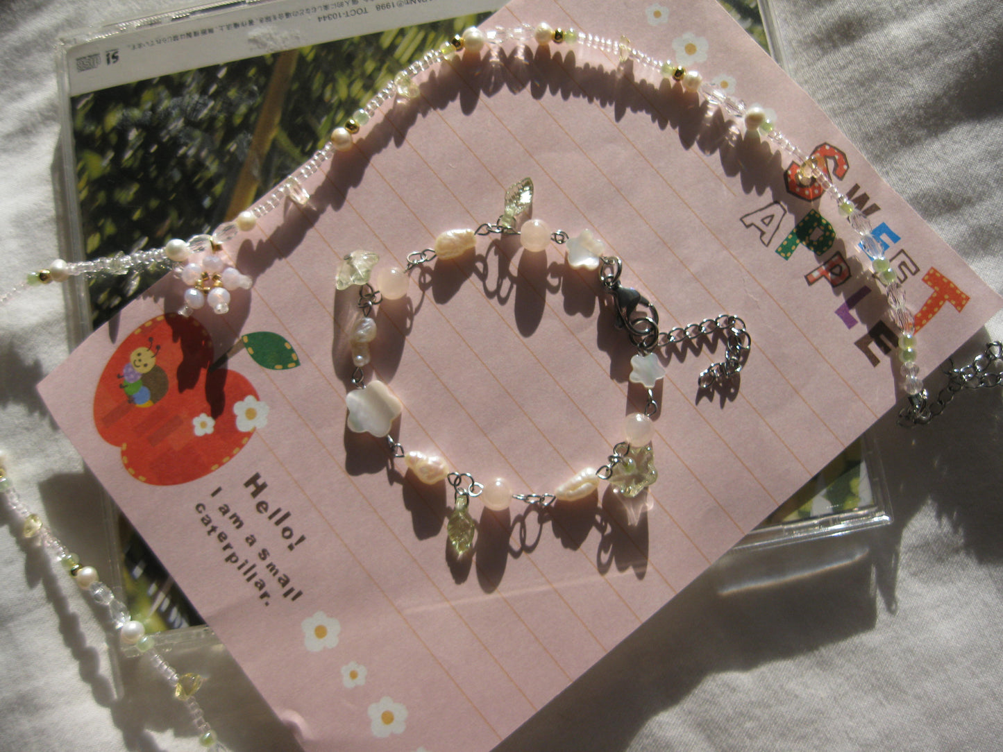 Lotus Inspired Charm Bracelet