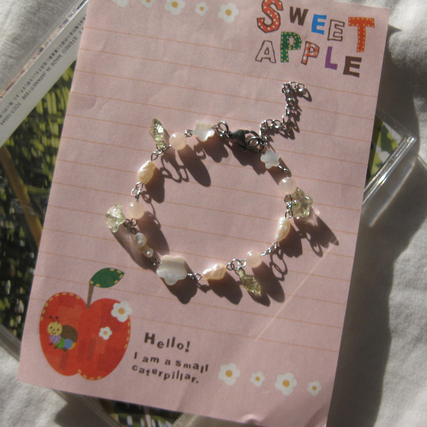Lotus Inspired Charm Bracelet